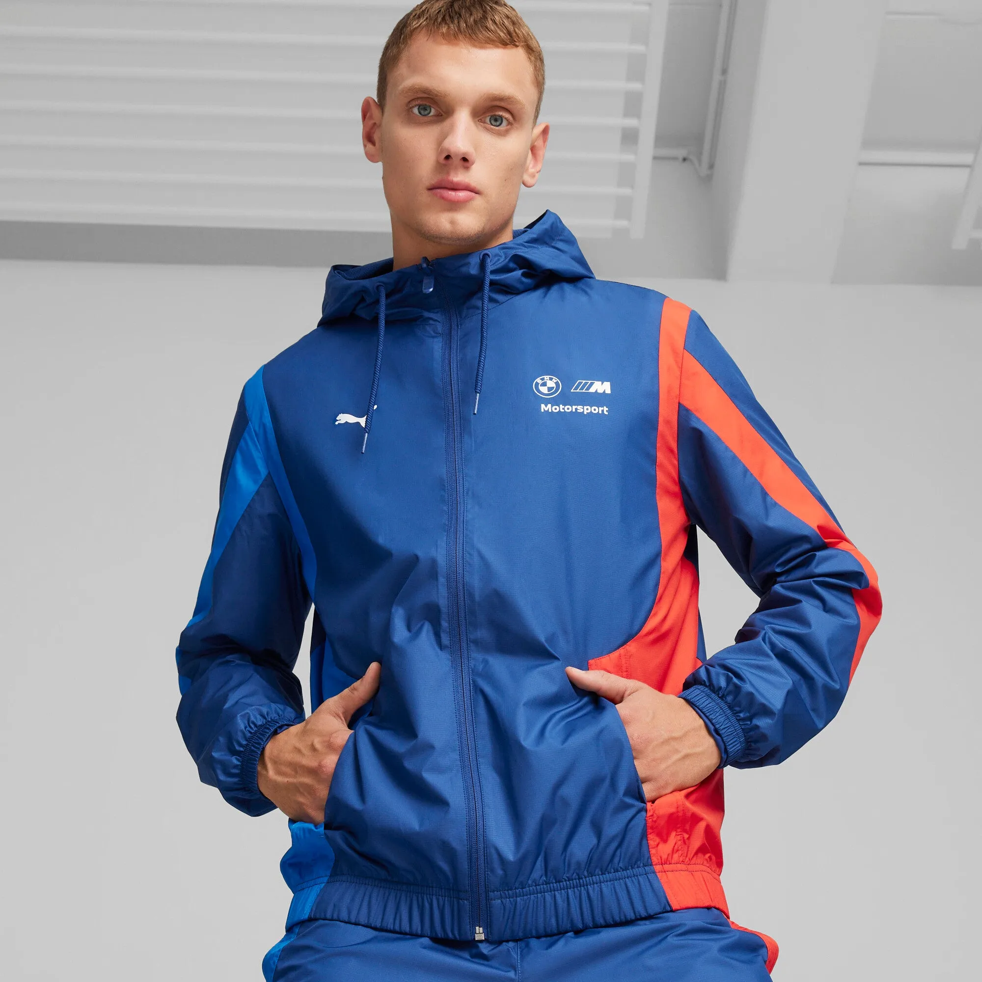 PUMA Herren BMW M Motorsport Motorsport Gewebte Jacke