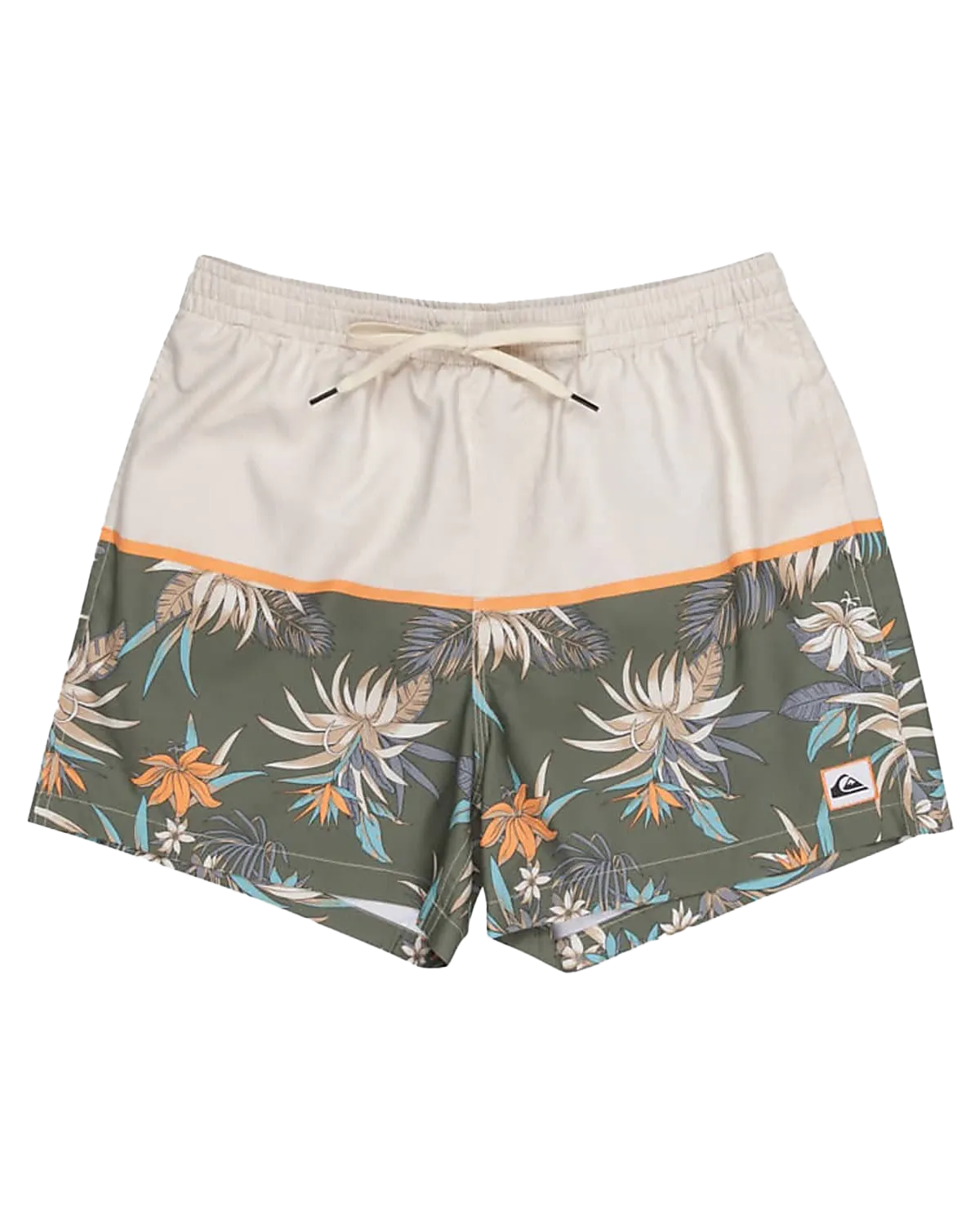 Quiksilver Kleidung Life On The Reef Volley Shorts in Birke