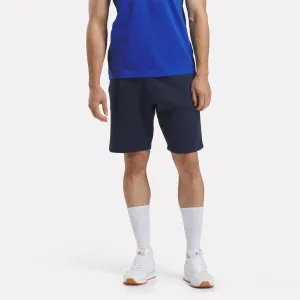 Reebok Bekleidung Herren Reebok Identity Fleece Shorts mit kleinem Logo