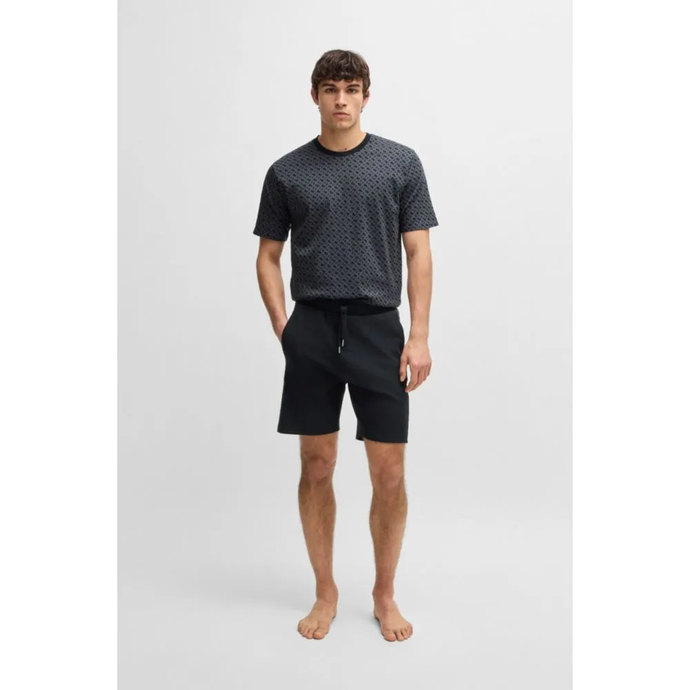 Shorts mit Monogramm-Muster-Einsätzen