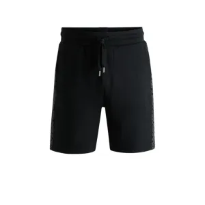 Shorts mit Monogramm-Muster-Einsätzen