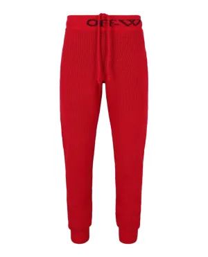 Schlaff gestrickte Hose