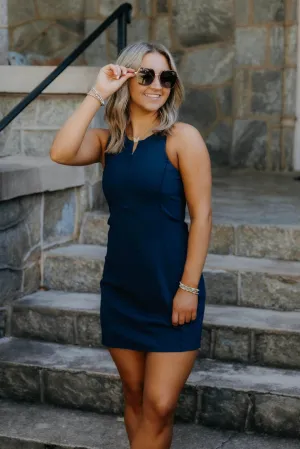 SPANX Das Get Moving Kleid mit Reißverschluss vorne