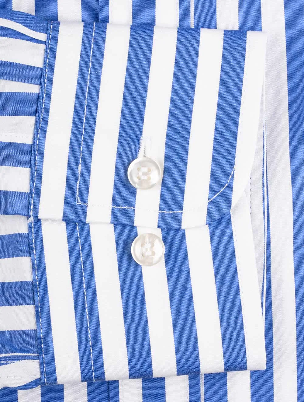 Blaues Streifenhemd