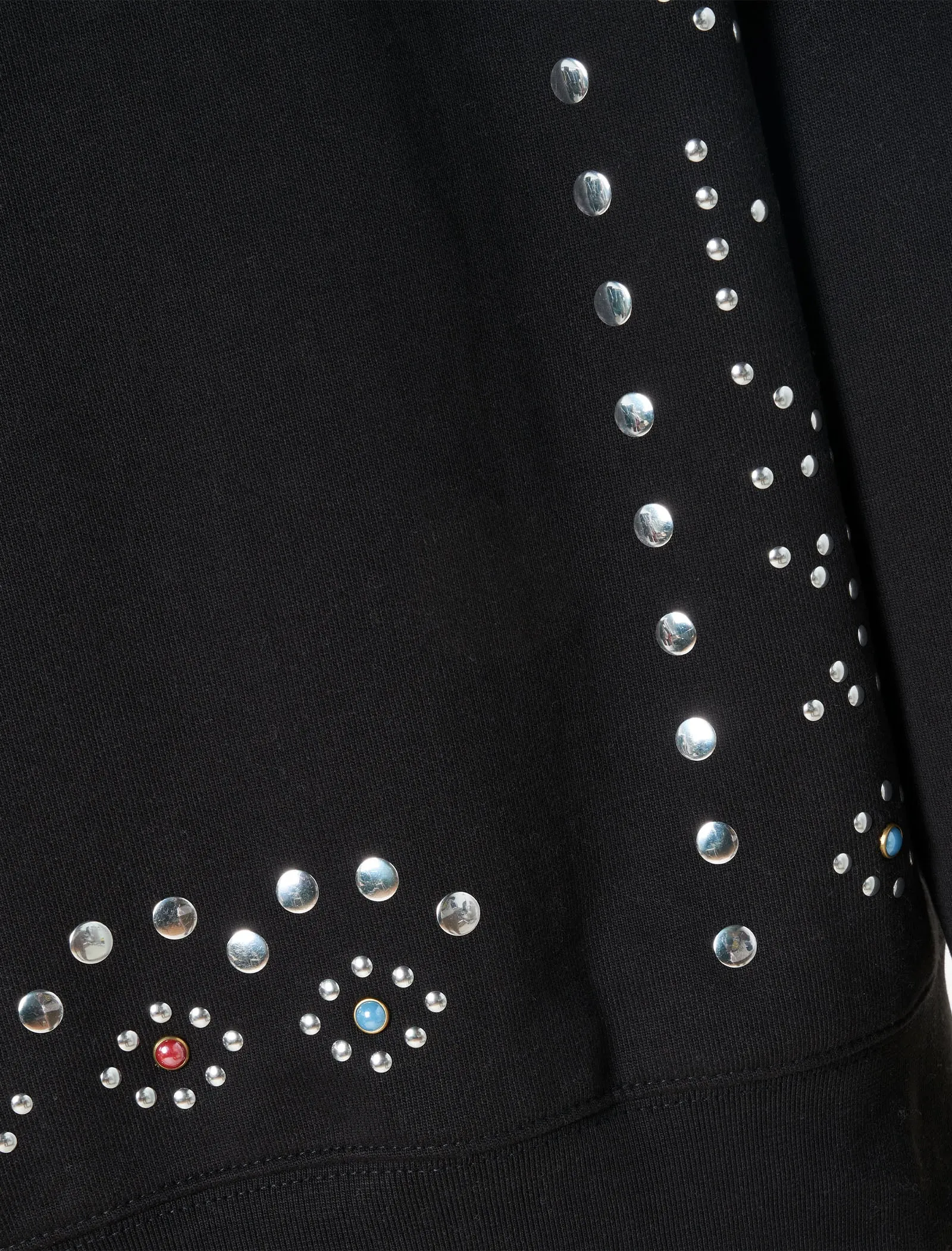 STUDDED HOODIE