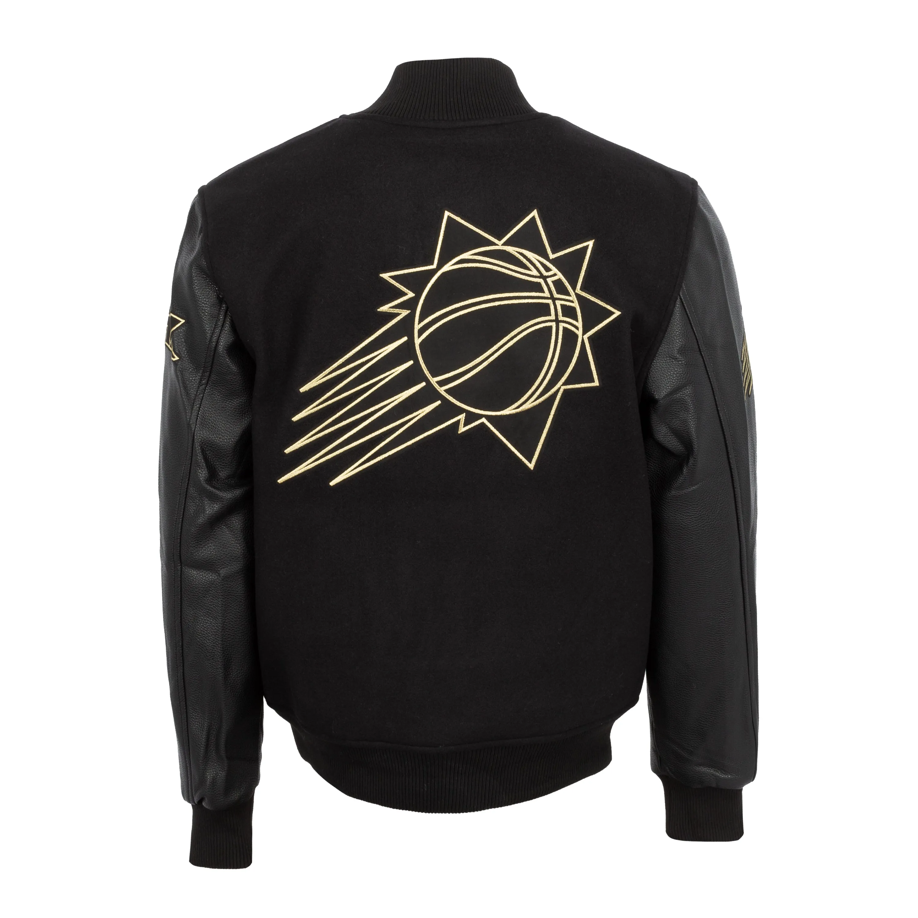 Suns Black Gold Varsity Jacke - Herrenbekleidung_Pro-Standard