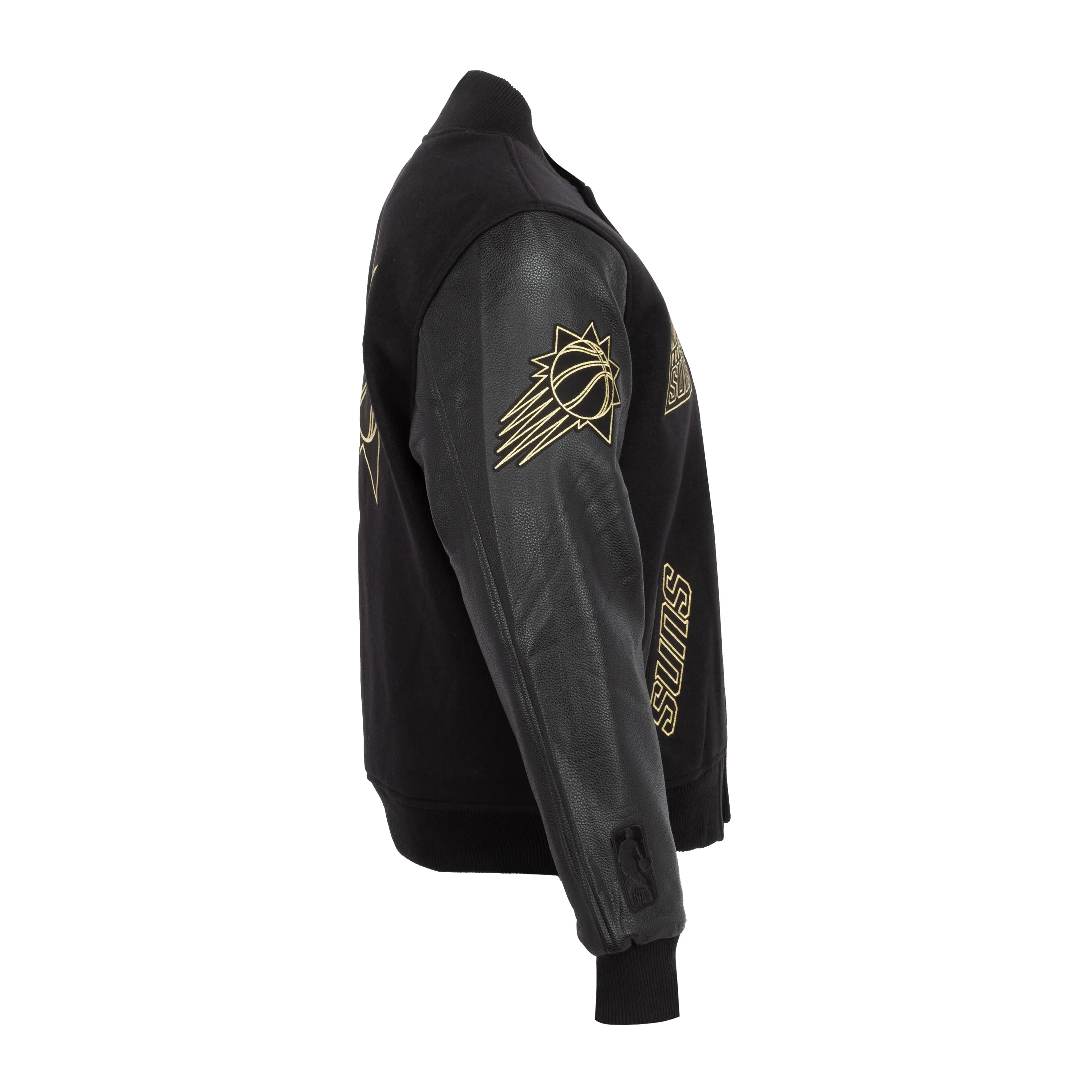 Suns Black Gold Varsity Jacke - Herrenbekleidung_Pro-Standard