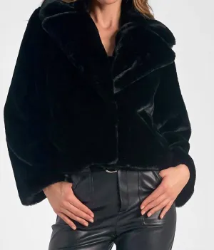 Sutton Mantel In Schwarz