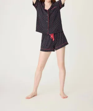 Süße Träume Pyjama-Set in Schwarz