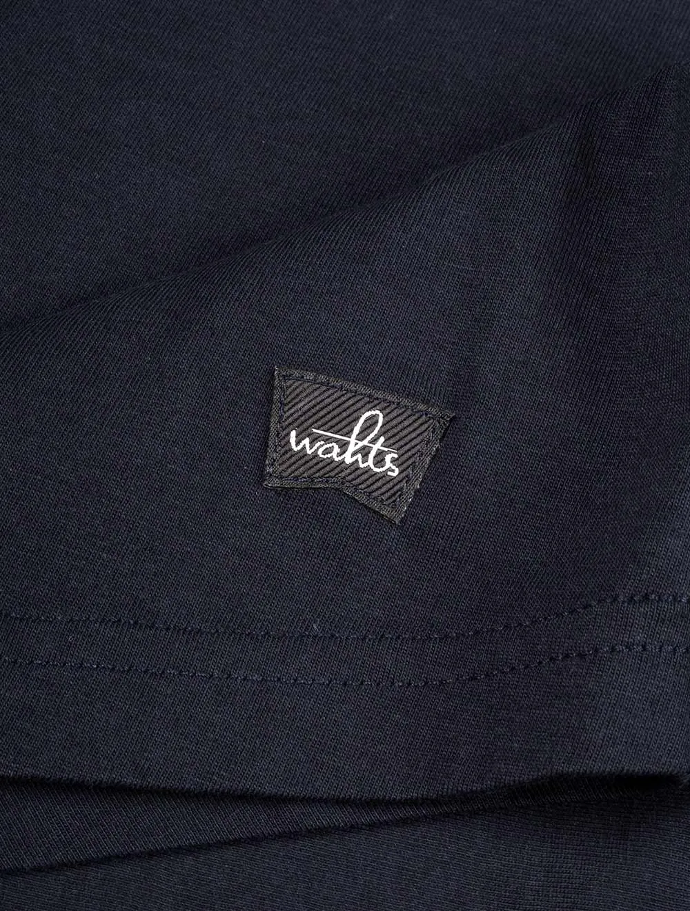 Maßgeschneidertes Polo-Shirt aus Jersey in Marineblau