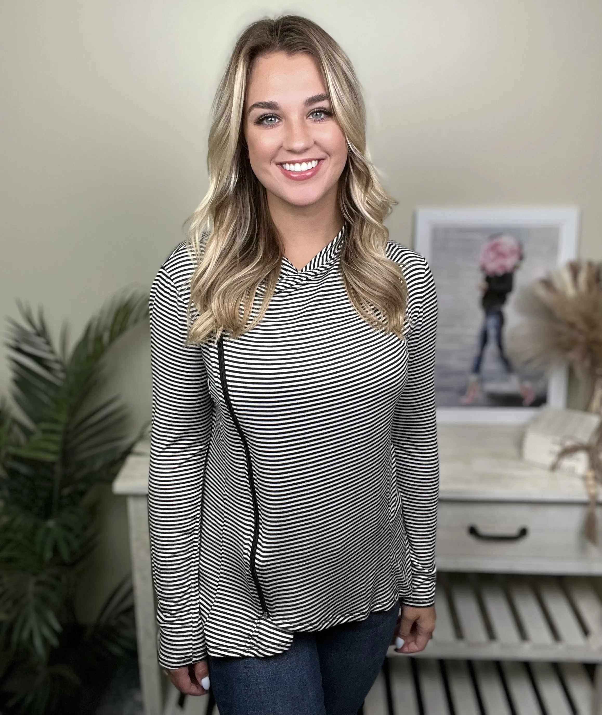 Die vielseitige Damen-Jacke mit Reißverschluss