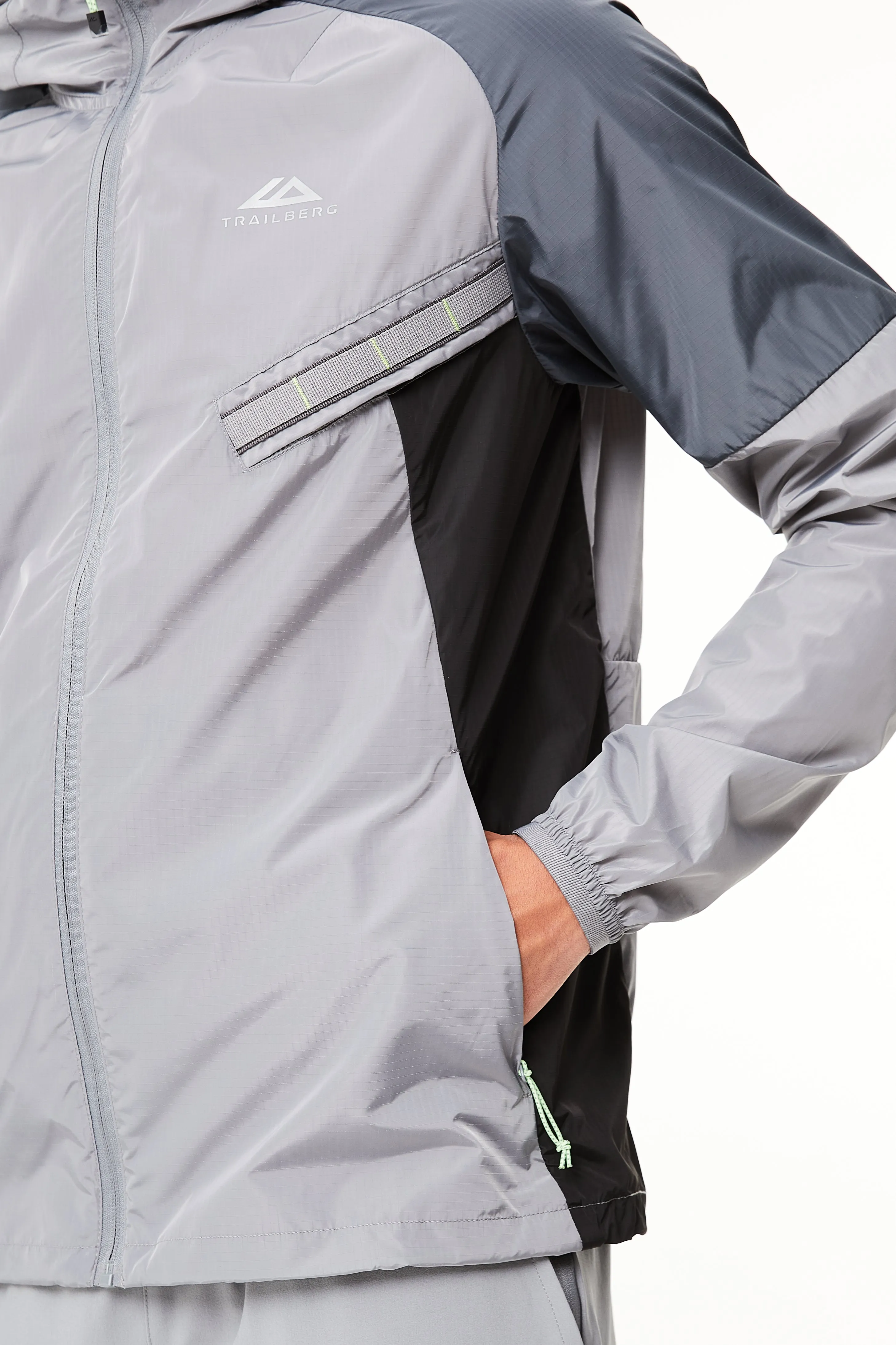 Trailberg Triathlon 3.0 Windbreaker - Grau