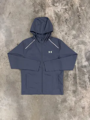 Under Armour Startjacke - Grau / Morph Grün