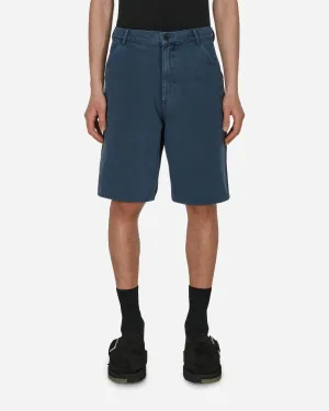 Gewaschene Hard Ware / Soft Wear Zimmermannshose Blau