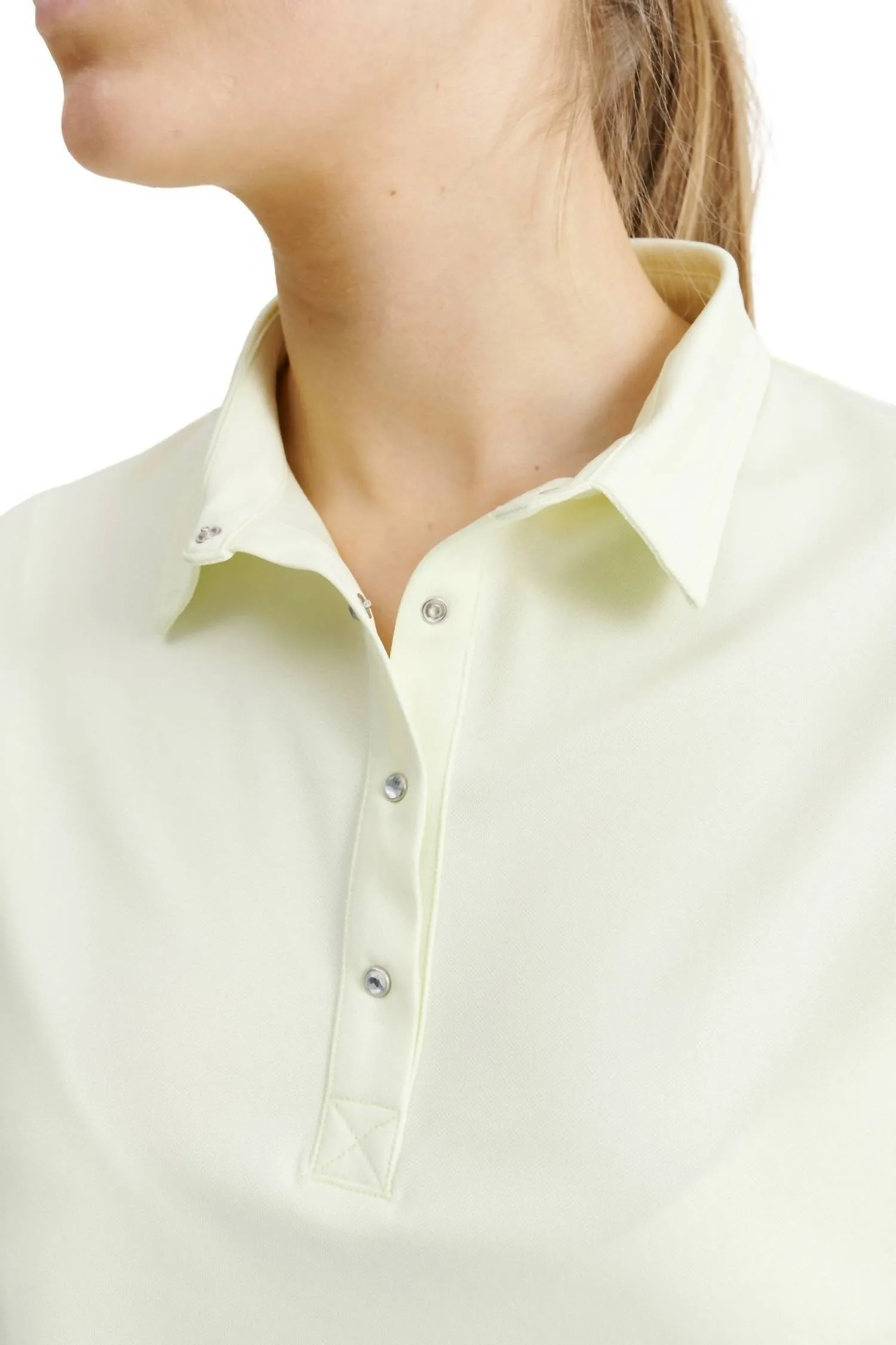 Damen Becky Polo in Zitronengelb