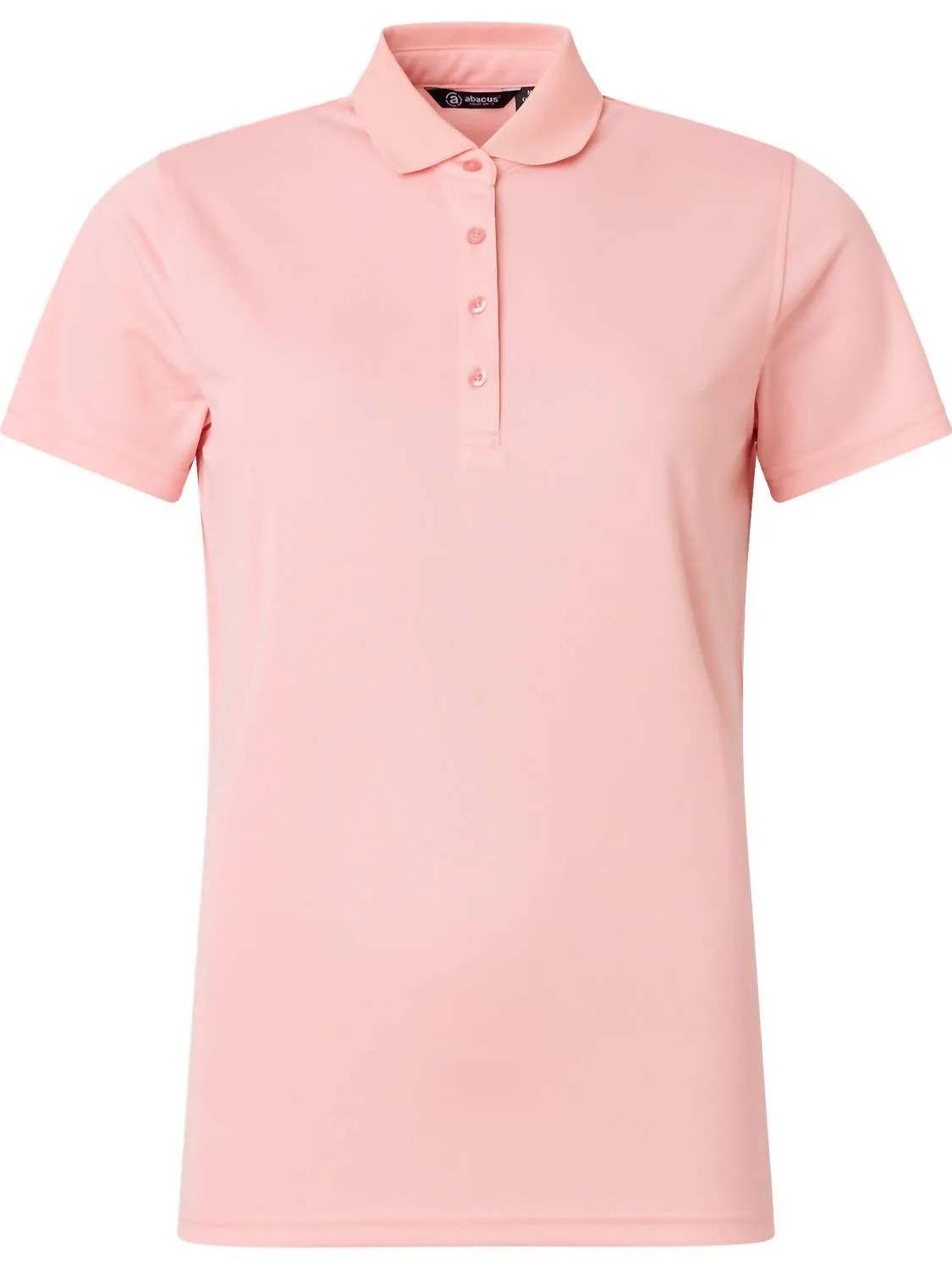 Damen Cray Kurzarm Polo in Flamingo