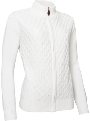 Damen Strickcardigan Avondale in Vanille