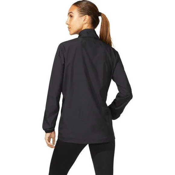 Damencore-Jacke - Schwarz Asics Bekleidung