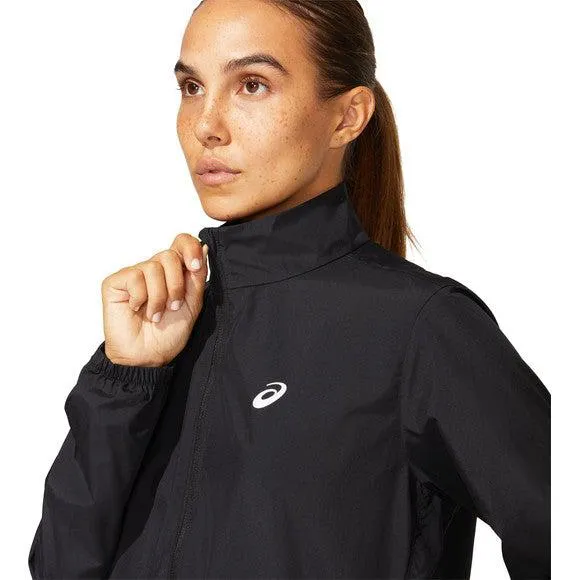 Damencore-Jacke - Schwarz Asics Bekleidung