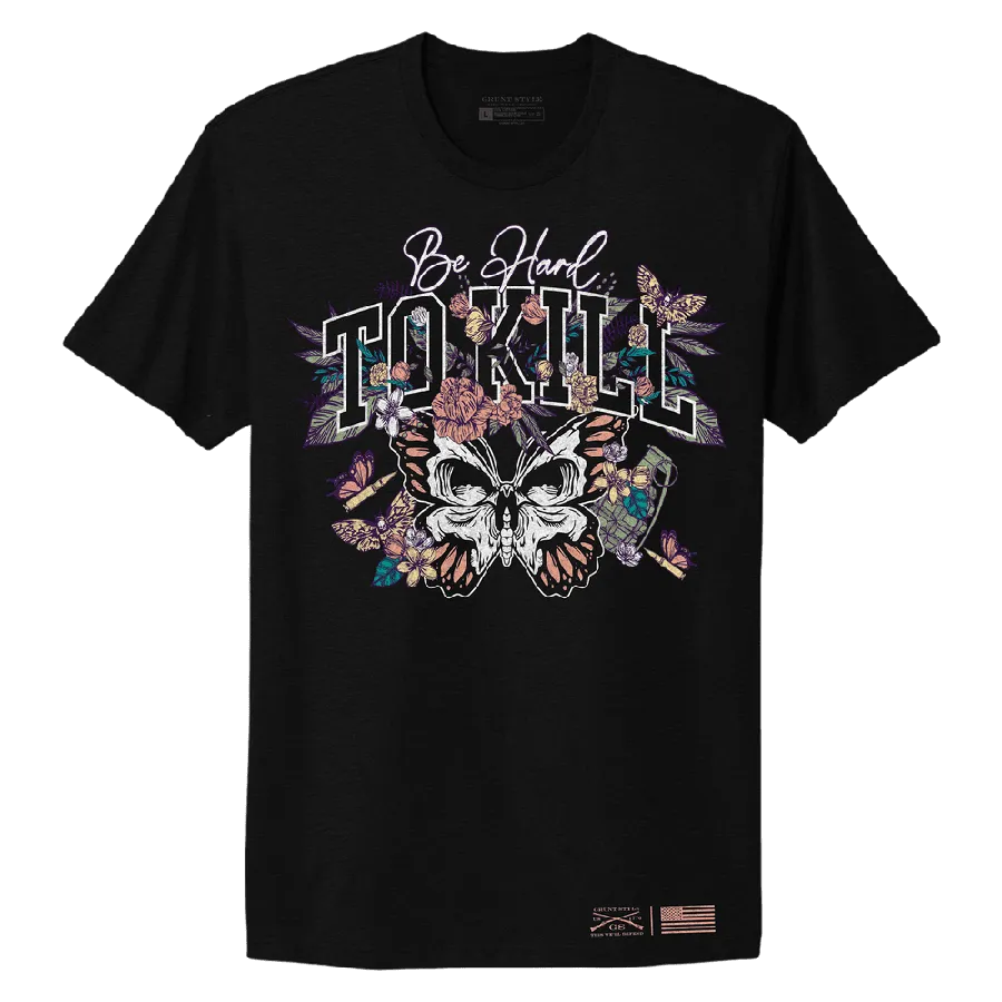 Damen Hard To Kill Boyfriend Fit T-Shirt - Schwarz