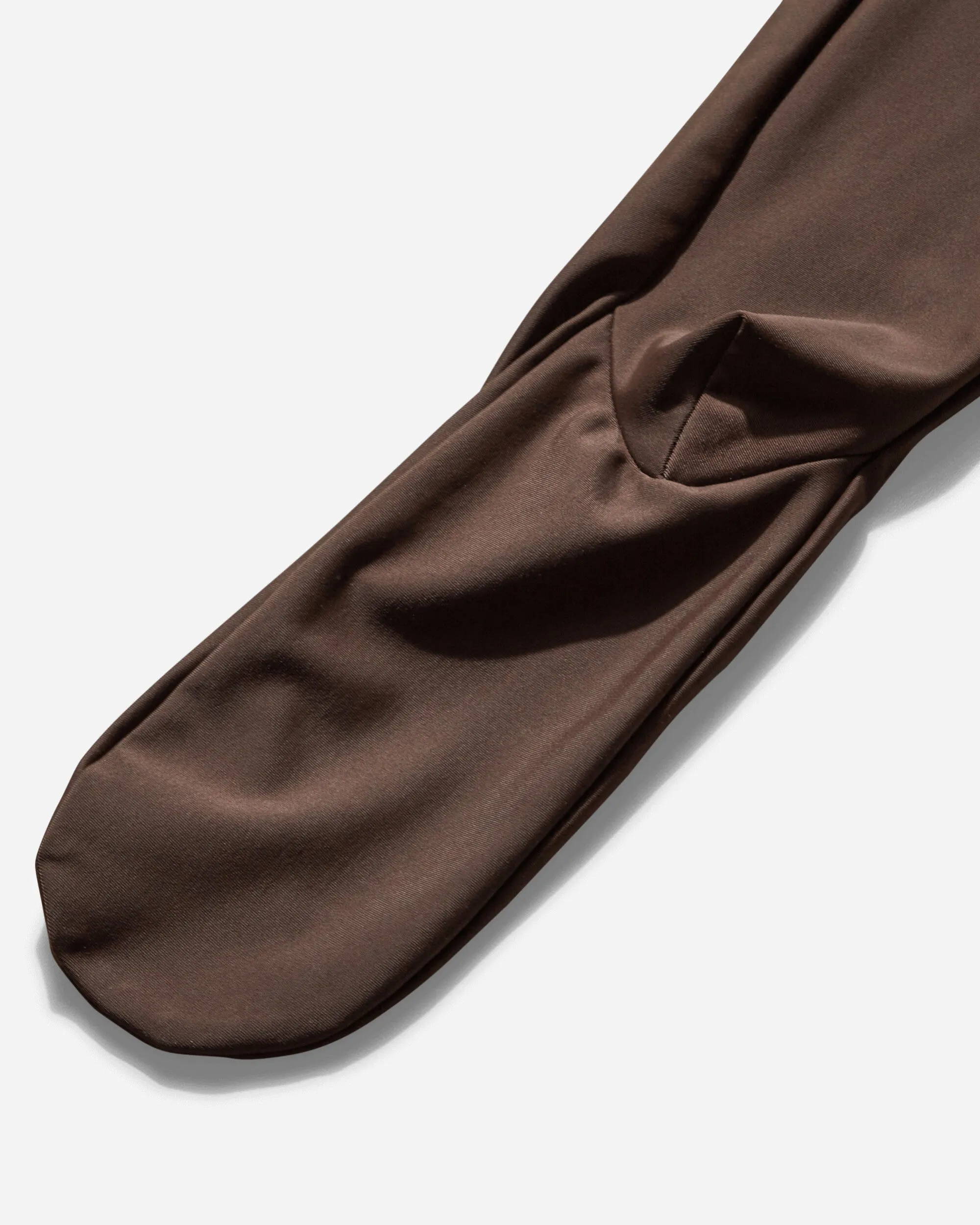 Damen Logo Strumpfhose Braun