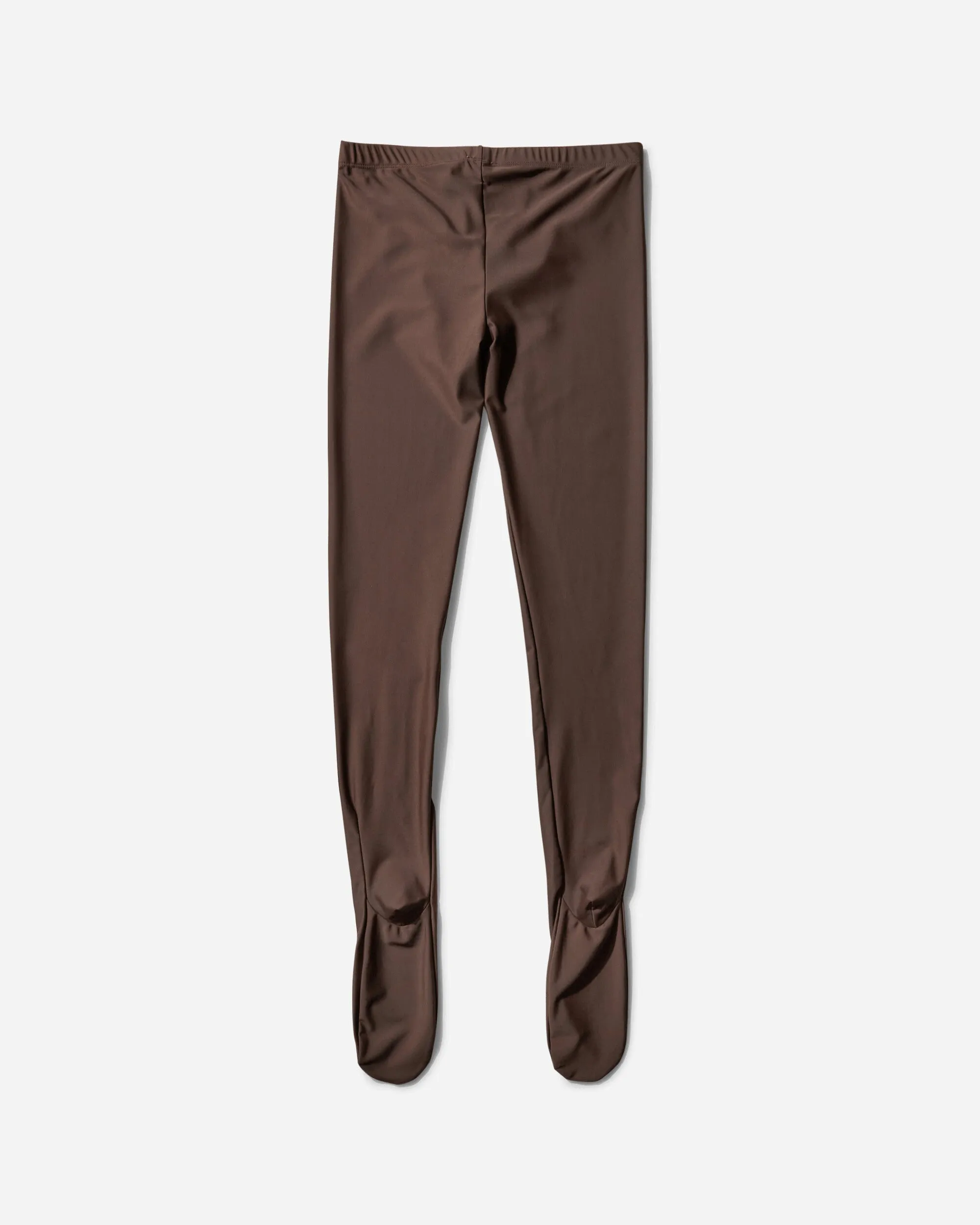 Damen Logo Strumpfhose Braun