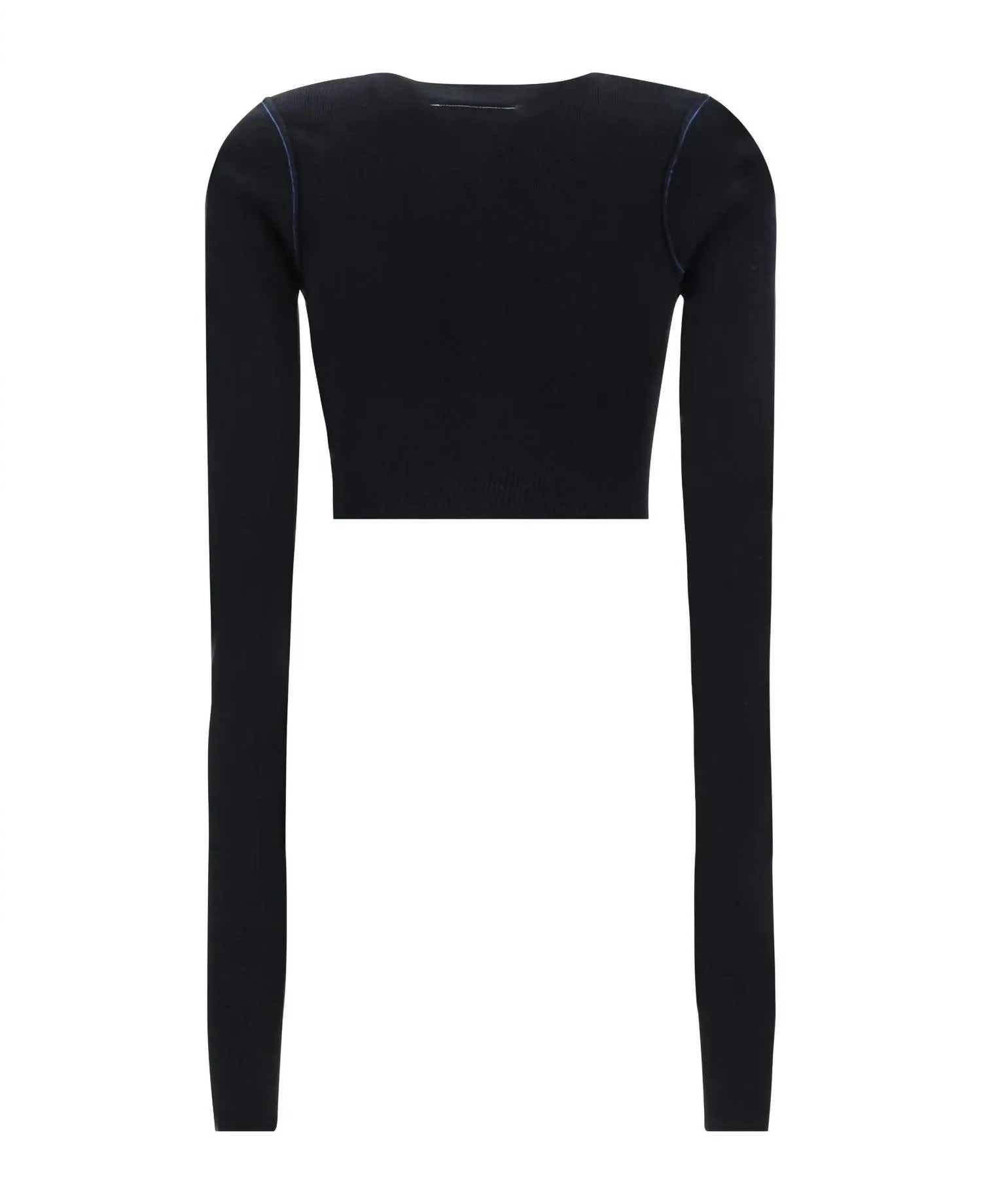 Damen Langarm Cardigan in Schwarz