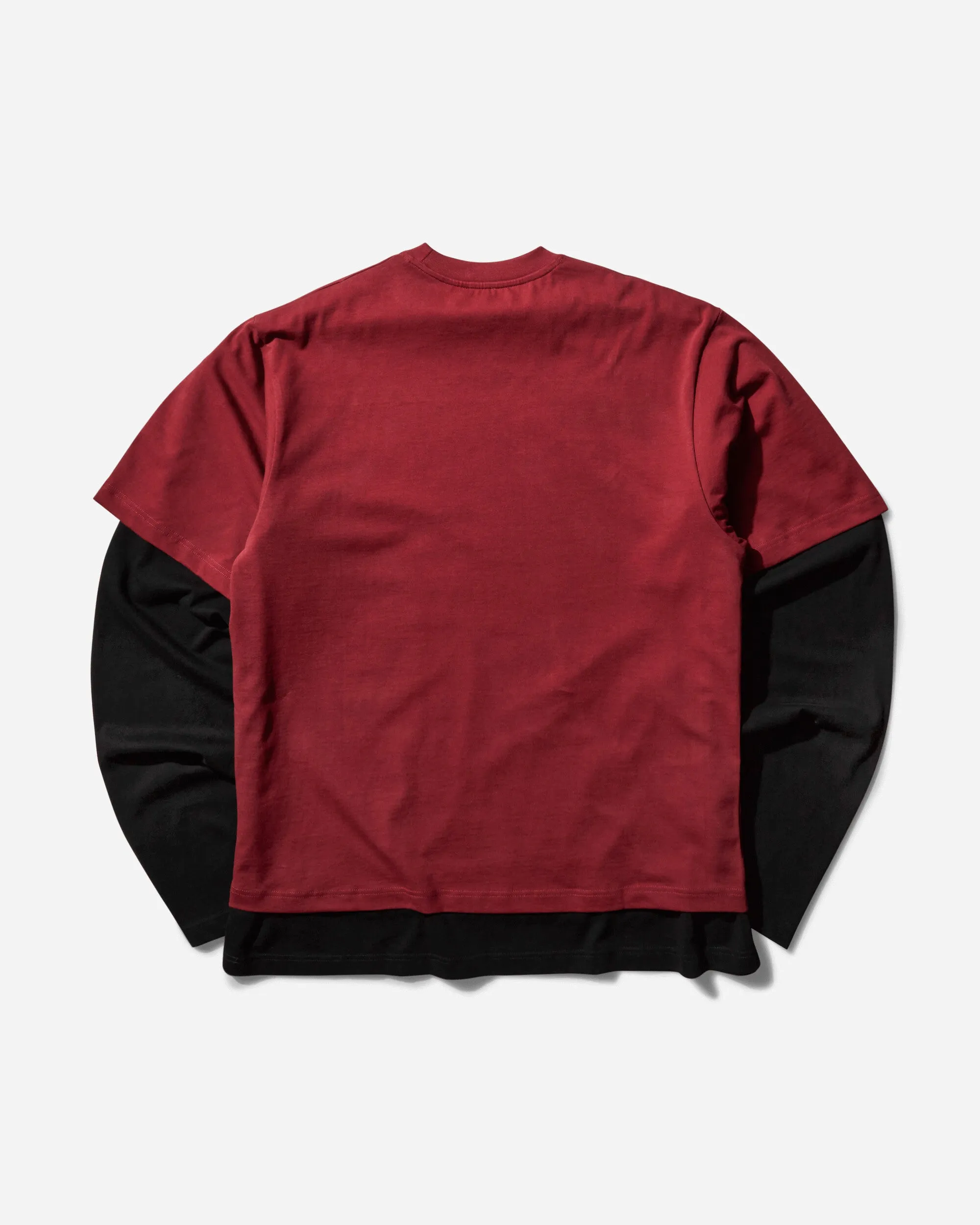 Damen-Vergnügen T-Shirt Granat