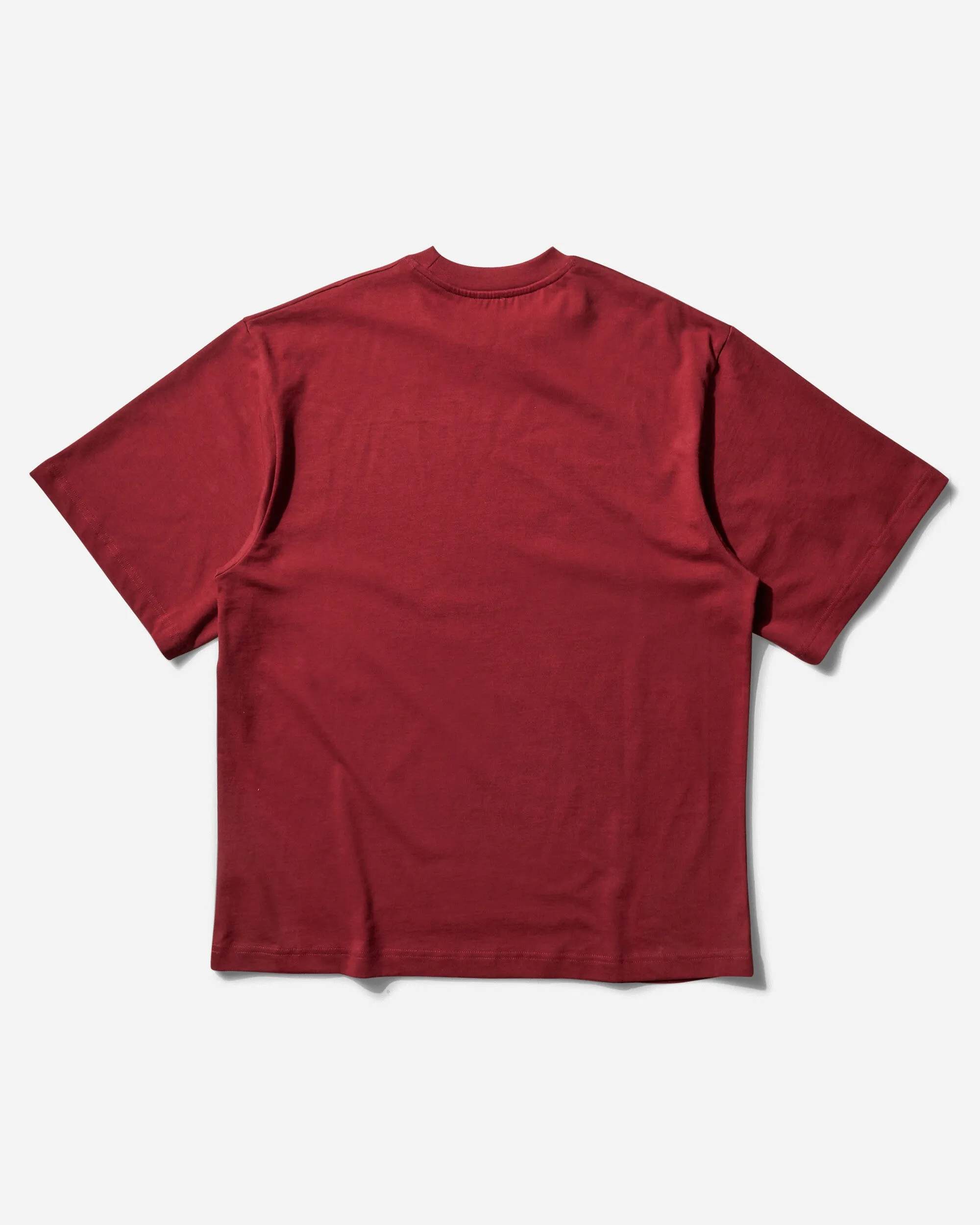 Damen-Vergnügen T-Shirt Granat