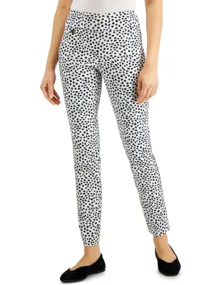 Damen bedruckte Hose, Weiß