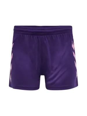 Damen Sportshorts mit Druck, Lila