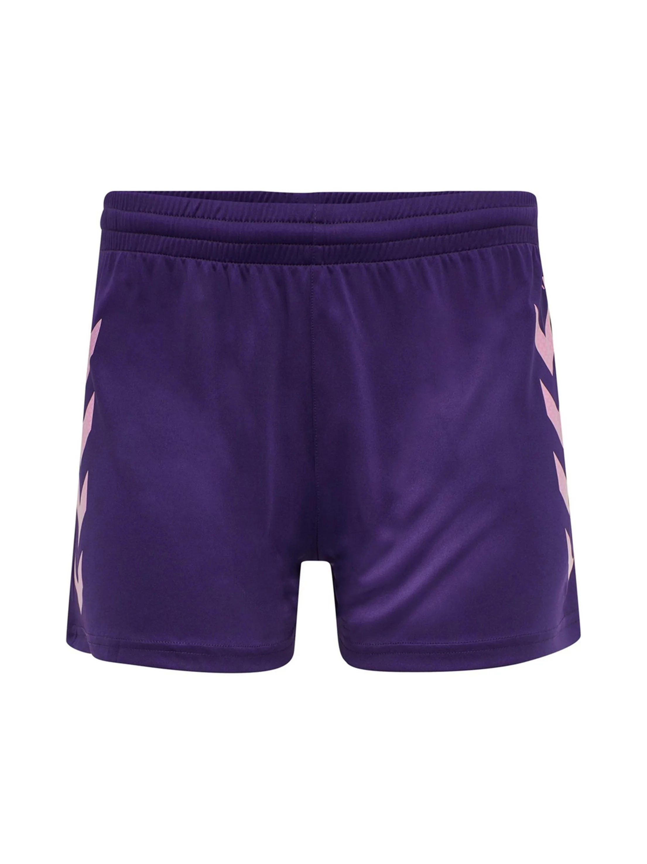 Damen Sportshorts mit Druck, Lila