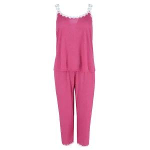 Damen-Tanktop und Capri-Pyjama-Set