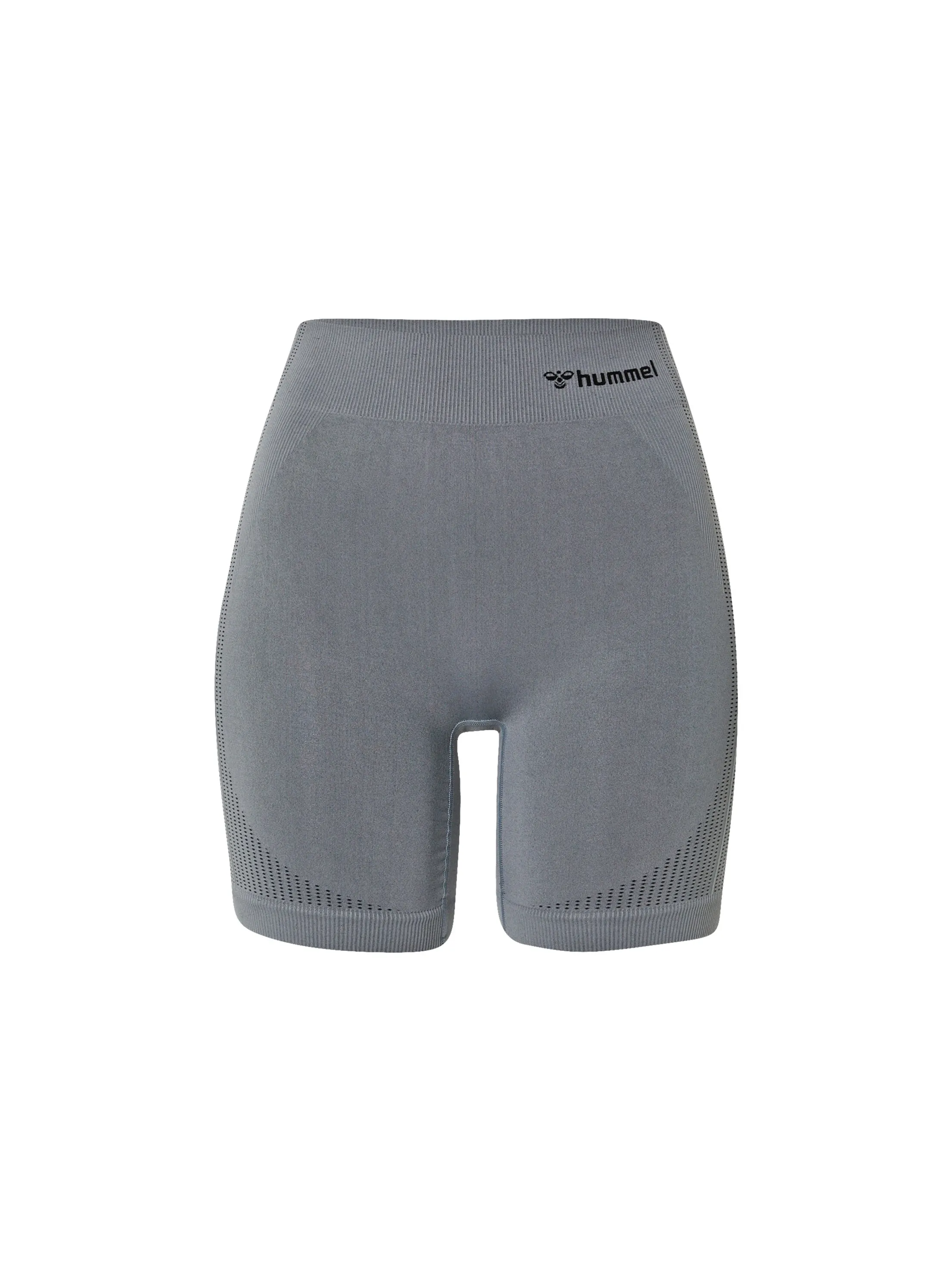 Damen Sportshorts mit Struktur, Grau