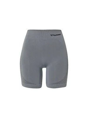 Damen Sportshorts mit Struktur, Grau