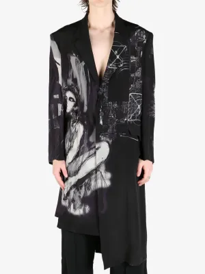 YOHJI YAMAMOTO POUR HOMME - Herren Porträt Pt Asymmetrie Jacke Kleidung_yohji-yamamoto