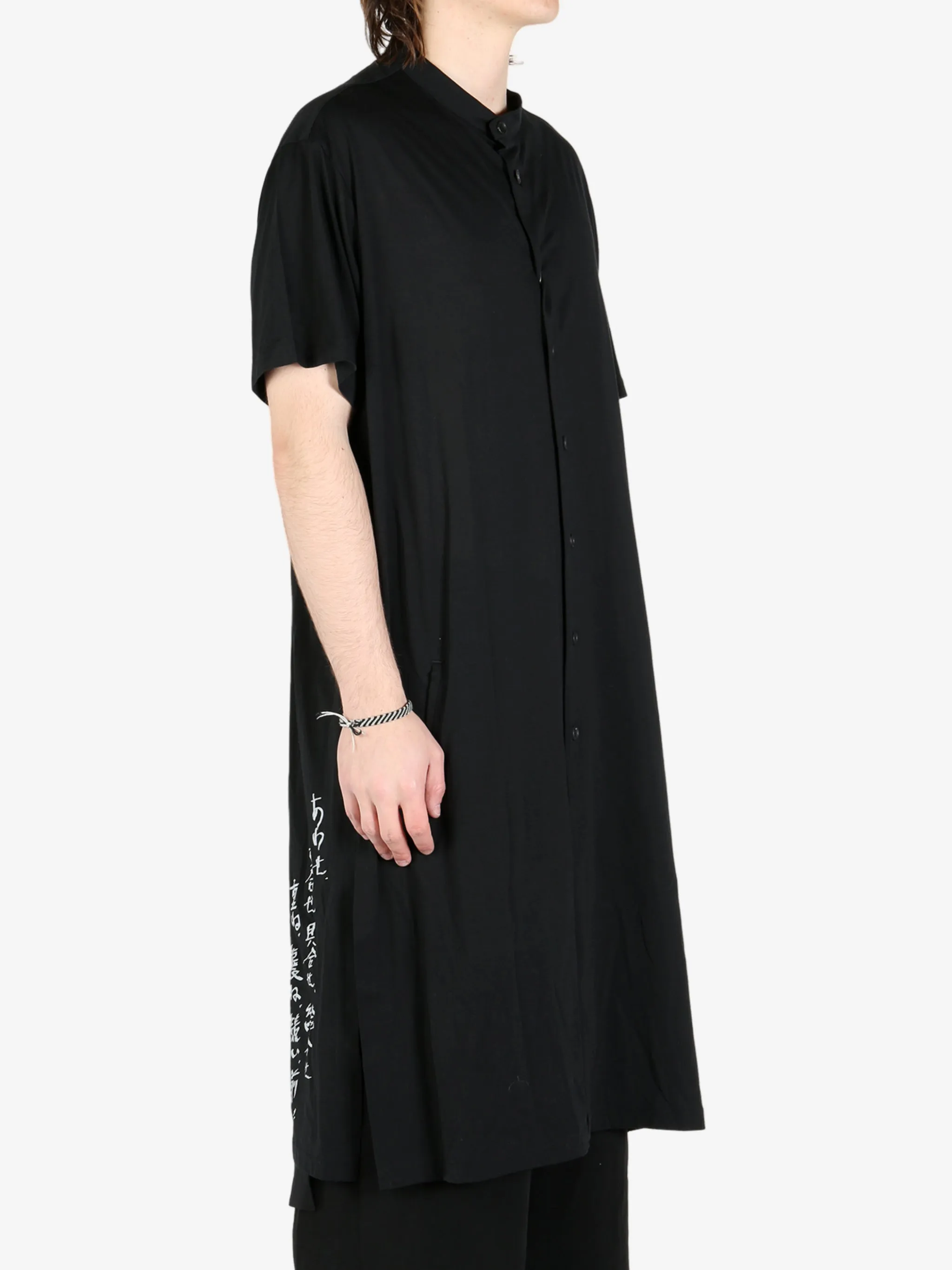 YOHJI YAMAMOTO POUR HOMME - Bedruckte Herrenweste Kleidung_yohji-yamamoto