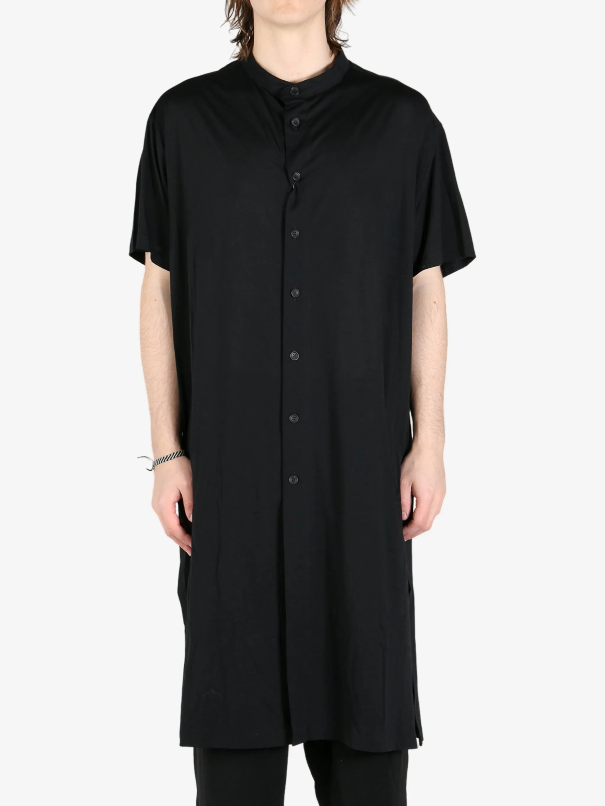 YOHJI YAMAMOTO POUR HOMME - Bedruckte Herrenweste Kleidung_yohji-yamamoto
