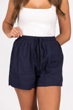 Zip You See That Damen High-Rise Shorts